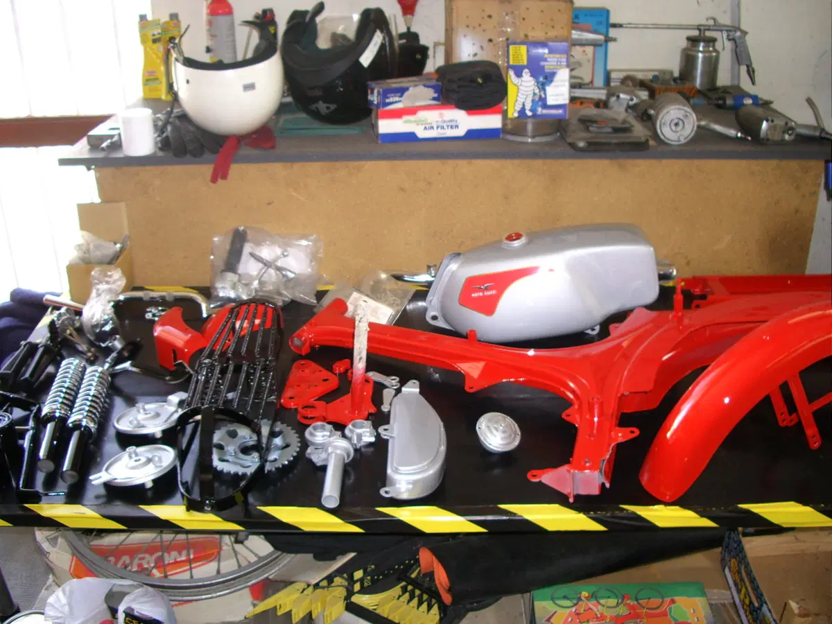 Restaurando, puntata 14: Moto Guzzi Dingo Sport 1965 (67)