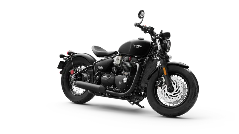 Triumph Bonneville Bobber Black 2018