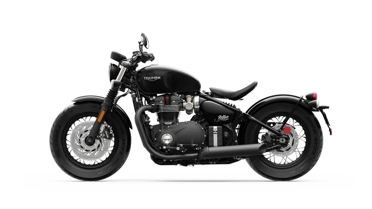 Triumph Bonneville Bobber Black