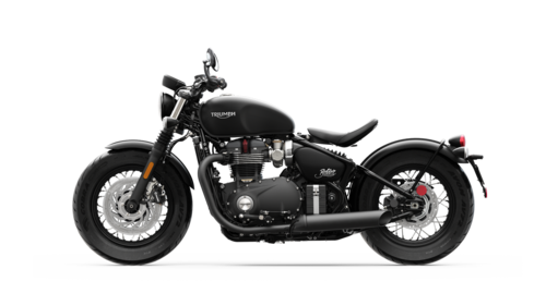 La colorazione Matt Jet Black per la Bonneville Bobber Black