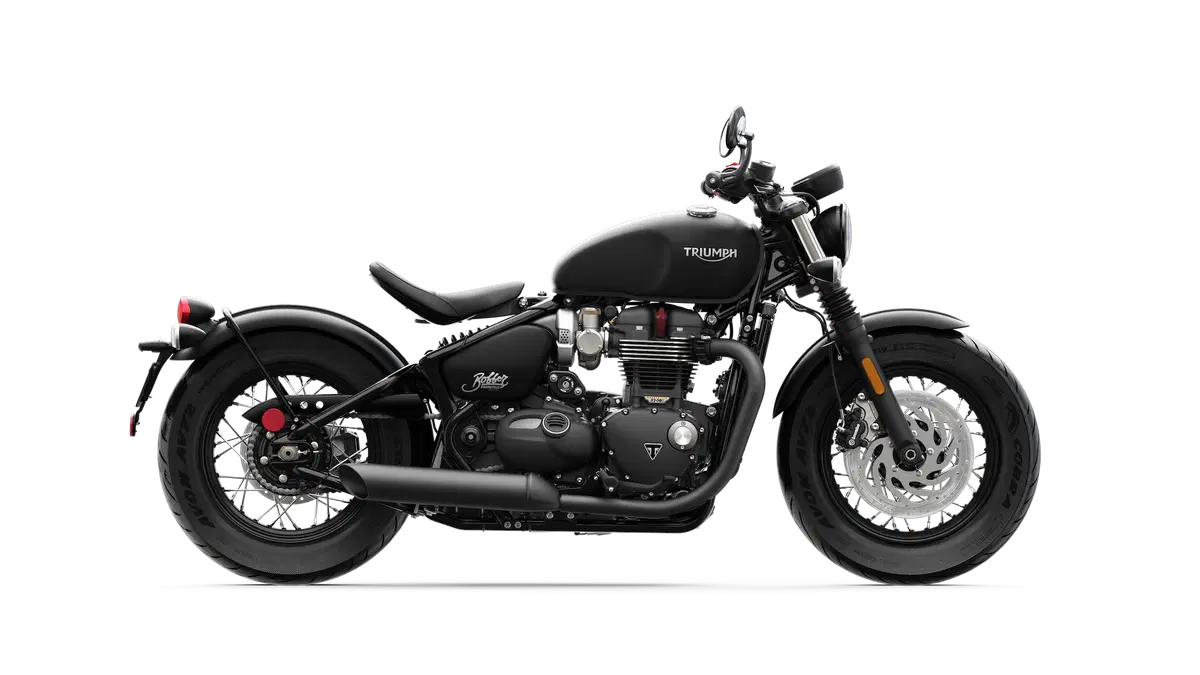 Triumph Bonneville Bobber Black (9)