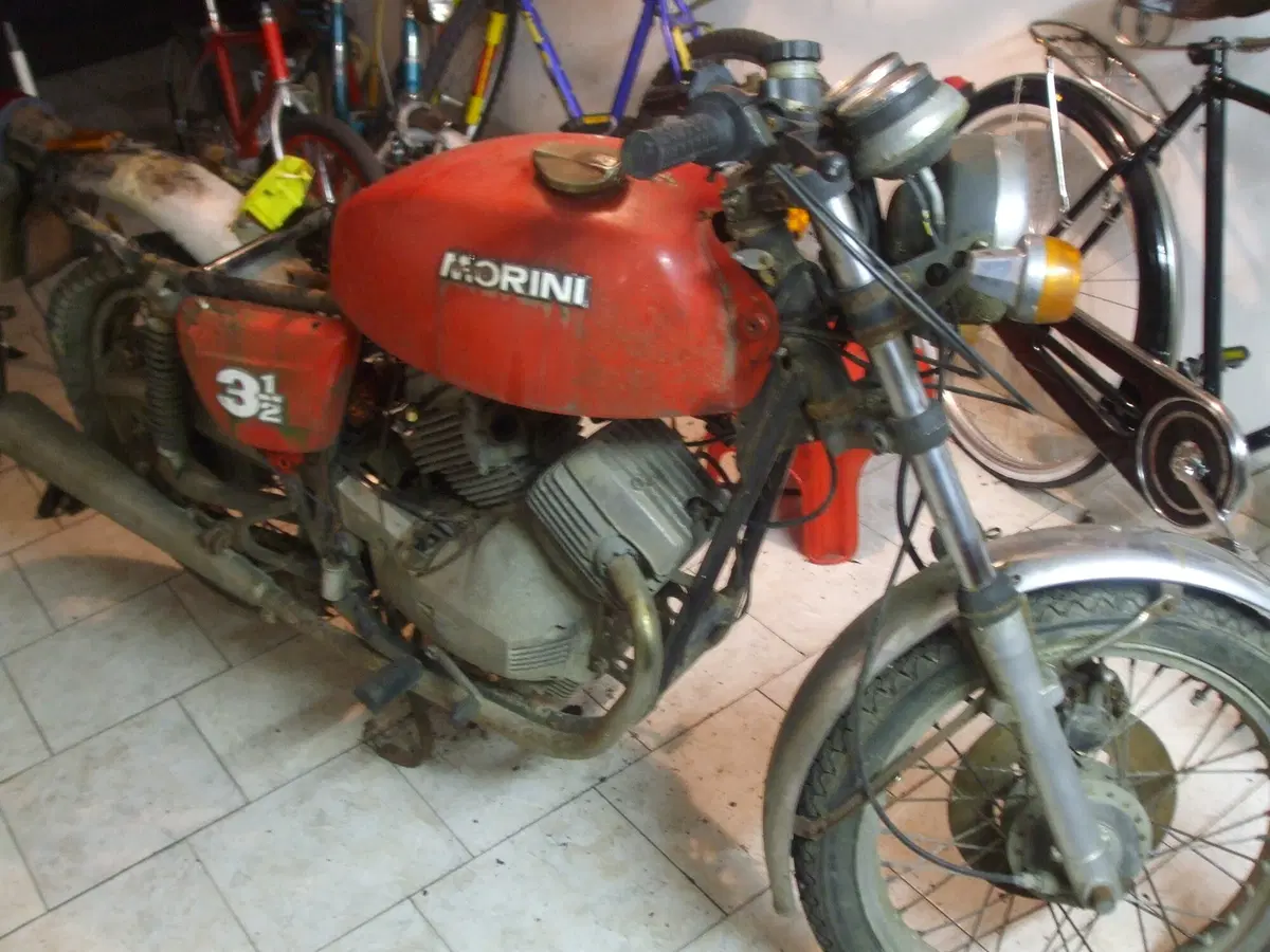 Restaurando fai da te: Moto Morini 3 ½ 1977 di Francesco (padre) e Giovanni (figlio) Cobello (2)