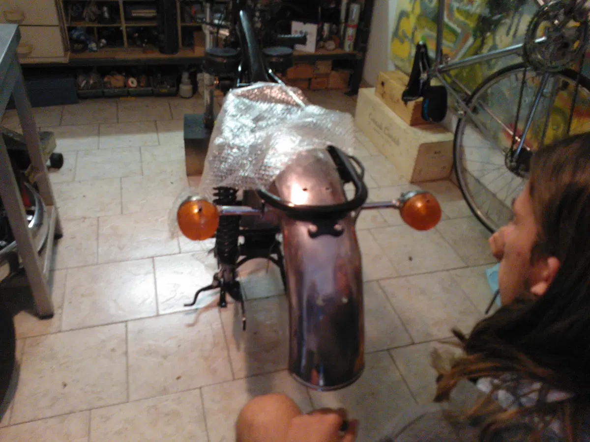Restaurando fai da te: Moto Morini 3 ½ 1977 di Francesco (padre) e Giovanni (figlio) Cobello (59)