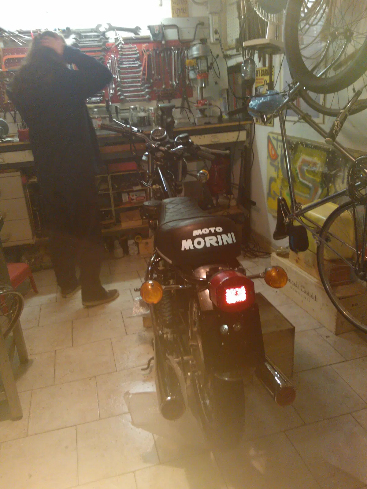 Restaurando fai da te: Moto Morini 3 ½ 1977 di Francesco (padre) e Giovanni (figlio) Cobello (69)