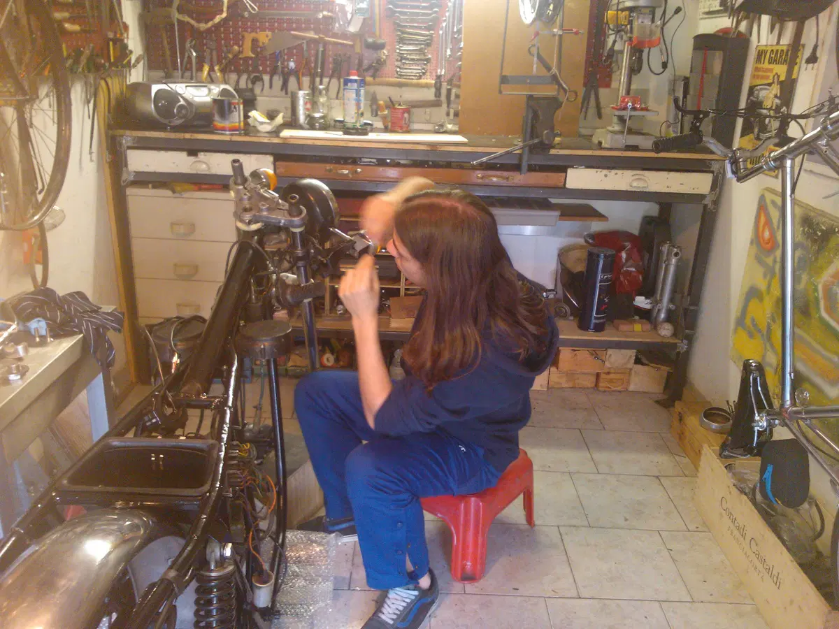Restaurando fai da te: Moto Morini 3 ½ 1977 di Francesco (padre) e Giovanni (figlio) Cobello (70)