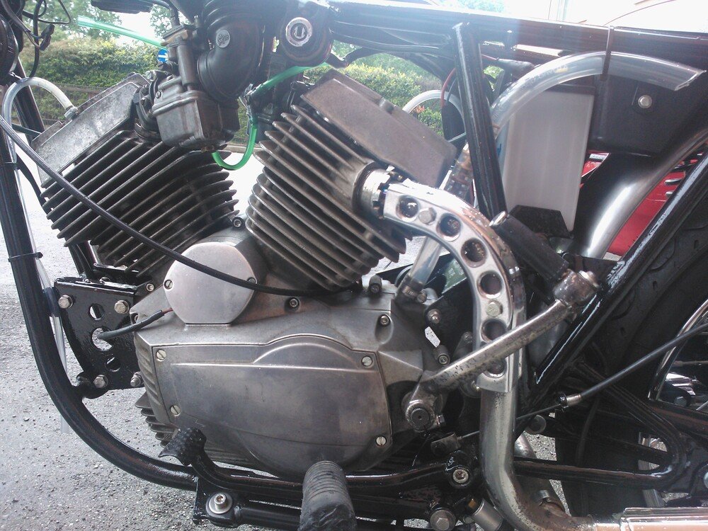 Il motore dopo il restauro
