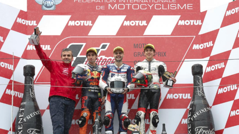 MotoGP 2017. Tripletta italiana in Moto3. Ad Alex Marquez laMoto2