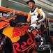 Tony Cairoli in pista con la MotoGP KTM RC16 a Valencia