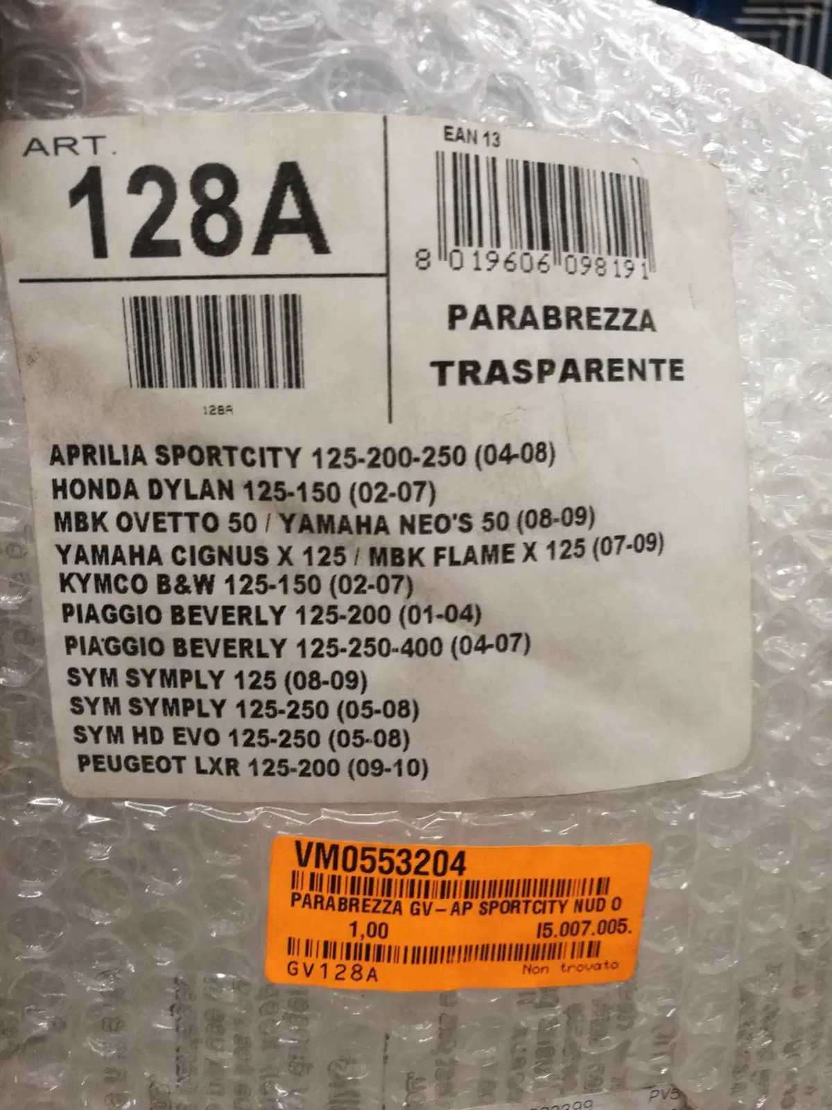 Parabrezza GIVI scooter v (2)
