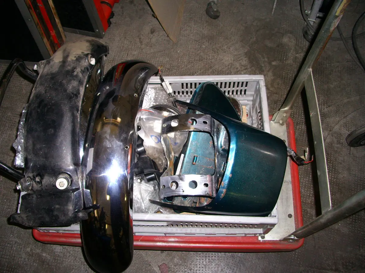 Restaurando, puntata 15: Kawasaki 400 Mach II 1974 (46)