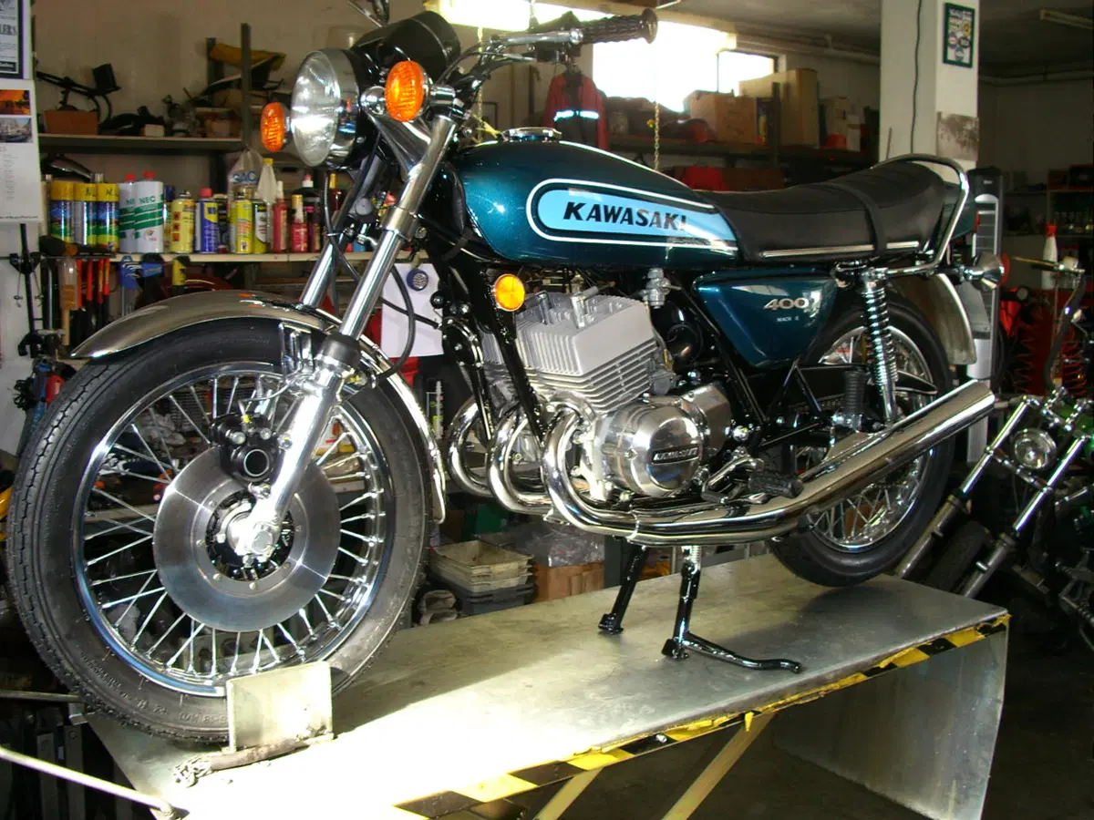 Restaurando, puntata 15: Kawasaki 400 Mach II 1974 (117)