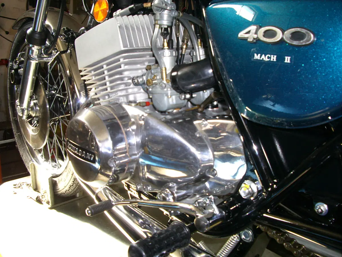 Restaurando, puntata 15: Kawasaki 400 Mach II 1974 (121)