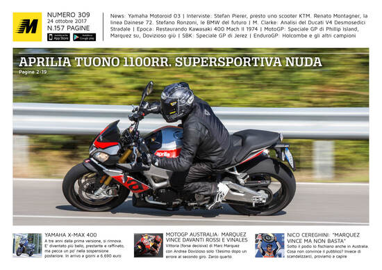 Magazine n° 309, scarica e leggi il meglio di Moto.it 