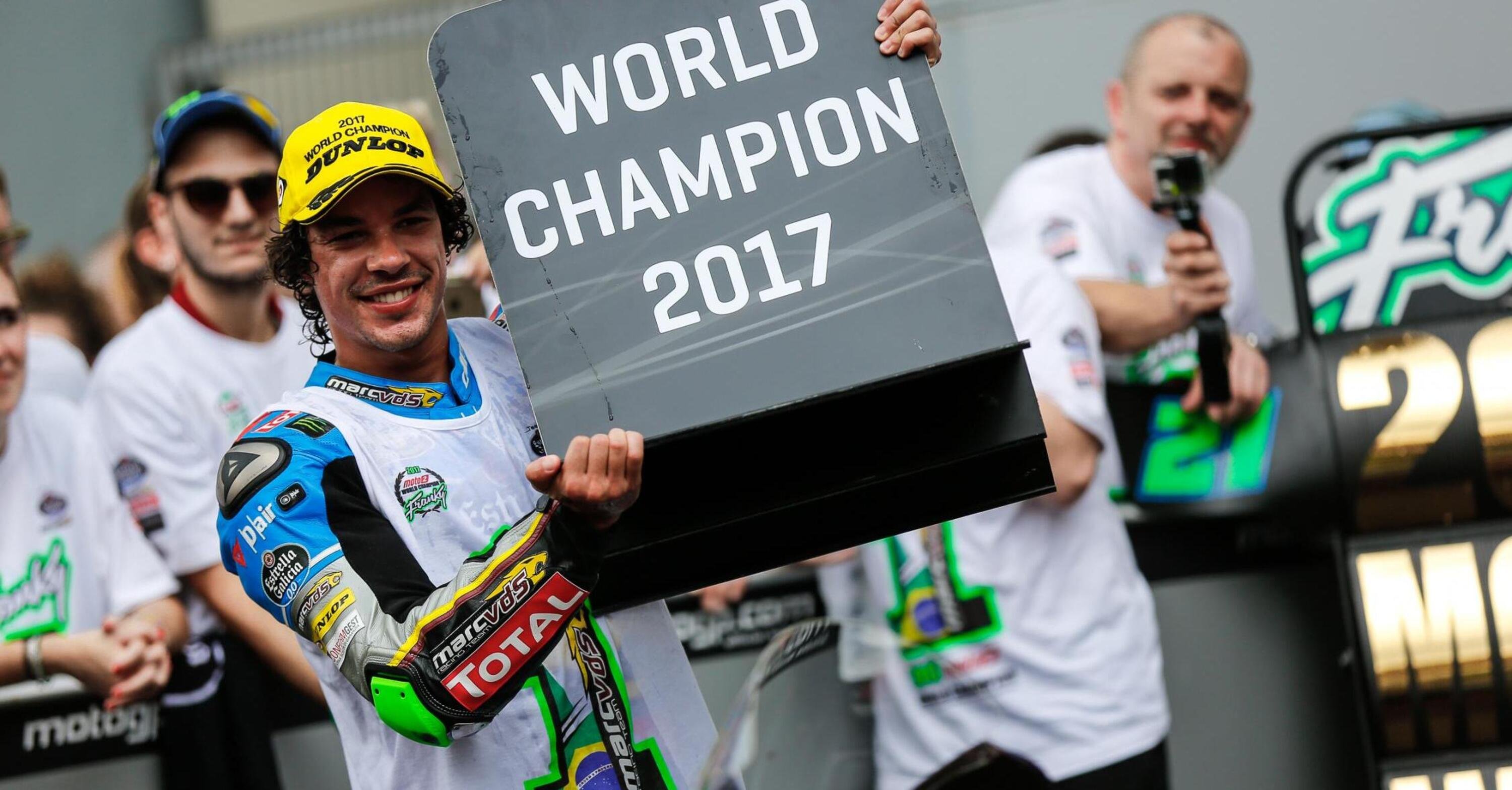 Morbidelli &egrave; campione del mondo di Moto2