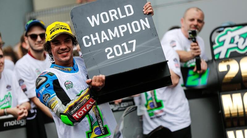 Morbidelli &egrave; campione del mondo di Moto2
