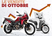 Mercato a ottobre molto positivo per moto e scooter: +22,6%. Il 2017 a +8%