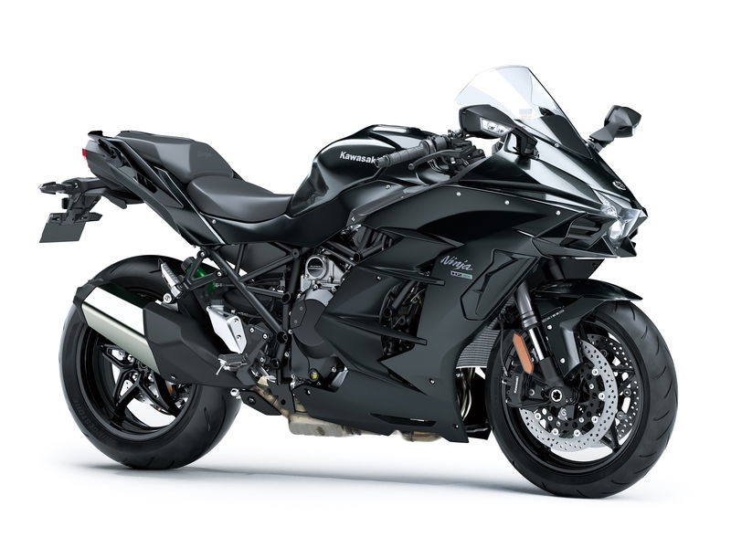 La Kawasaki Ninja H2 SX in versione standard