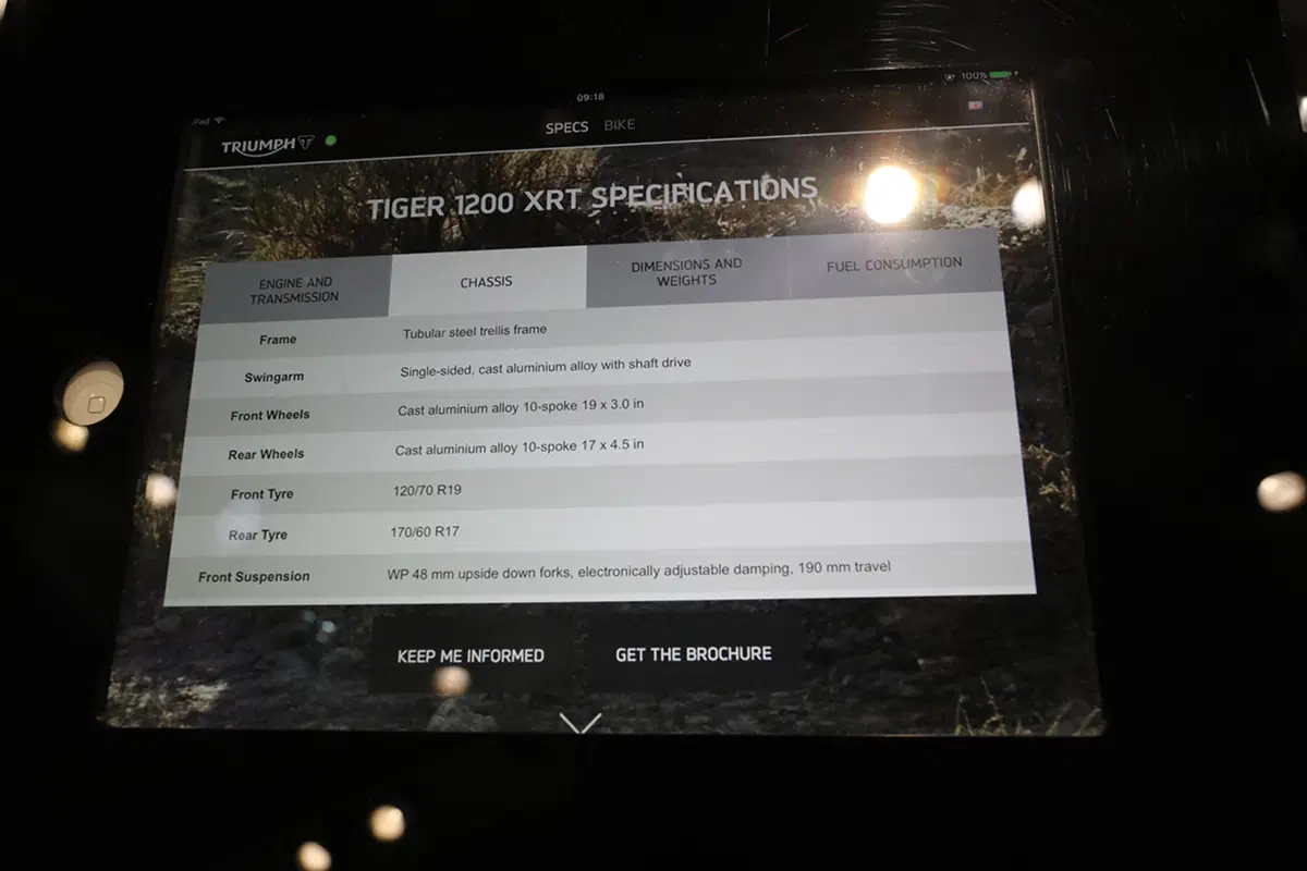 EICMA 2017: Triumph Tiger 1200, foto e dati (51)