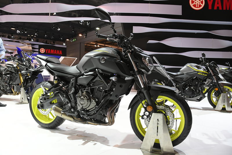 EICMA 2017: Yamaha MT-07, foto e dati [VIDEO]