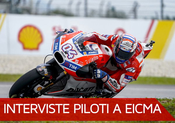 EICMA 2017. Dovizioso: Non ho nulla da perdere e ho un solo obiettivo  