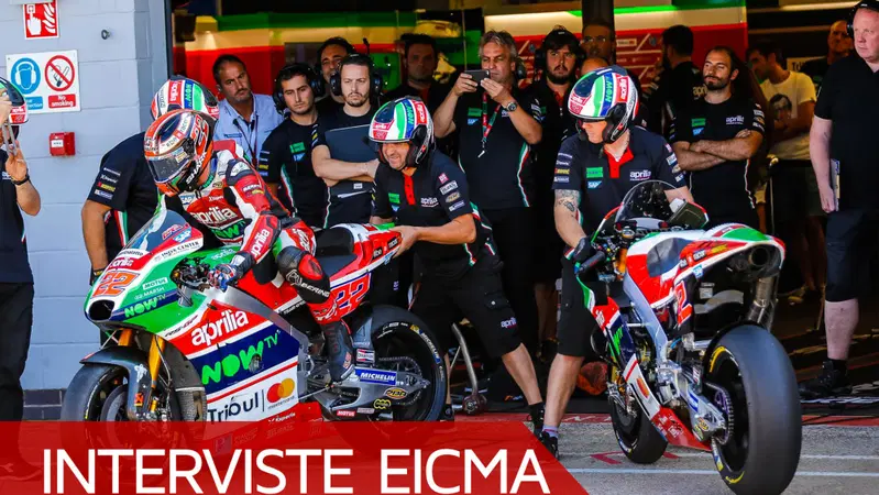  EICMA 2017, Romano Albesiano: "Aprilia MotoGP e SBK cresceranno"