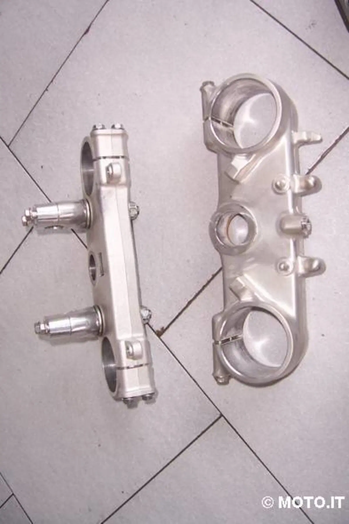 piastre sterzo honda CRF cross originali 2010 (2)