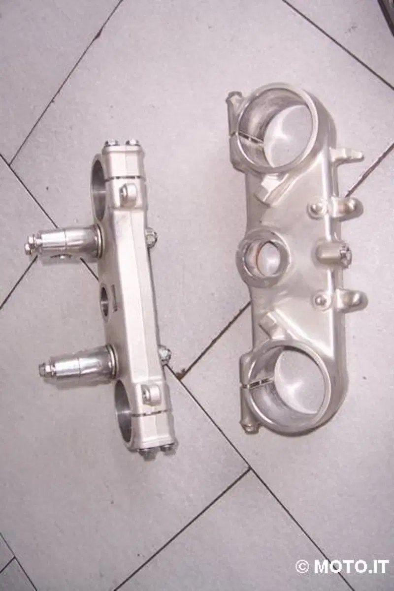 piastre sterzo honda CRF cross originali 2010 (2)