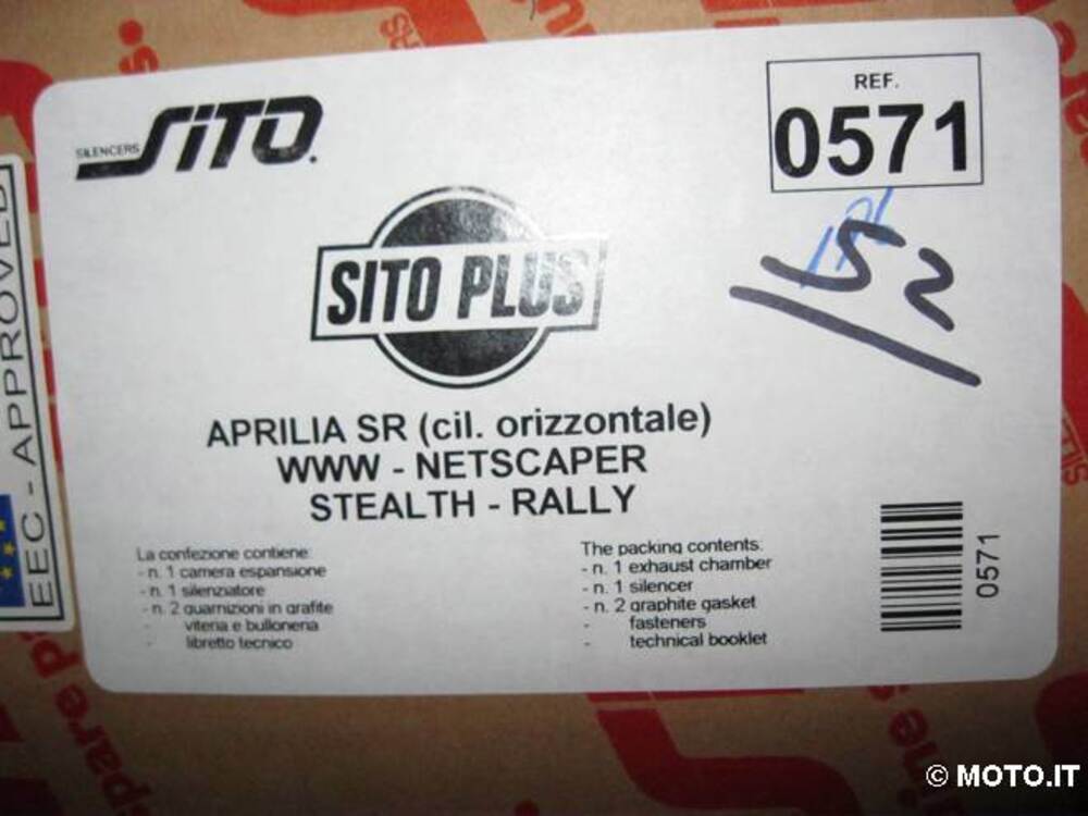 Marmitte SITO NUOVE in OFFERTA !!! APRILIA / MALAGUTI / MBK / YAMAHA