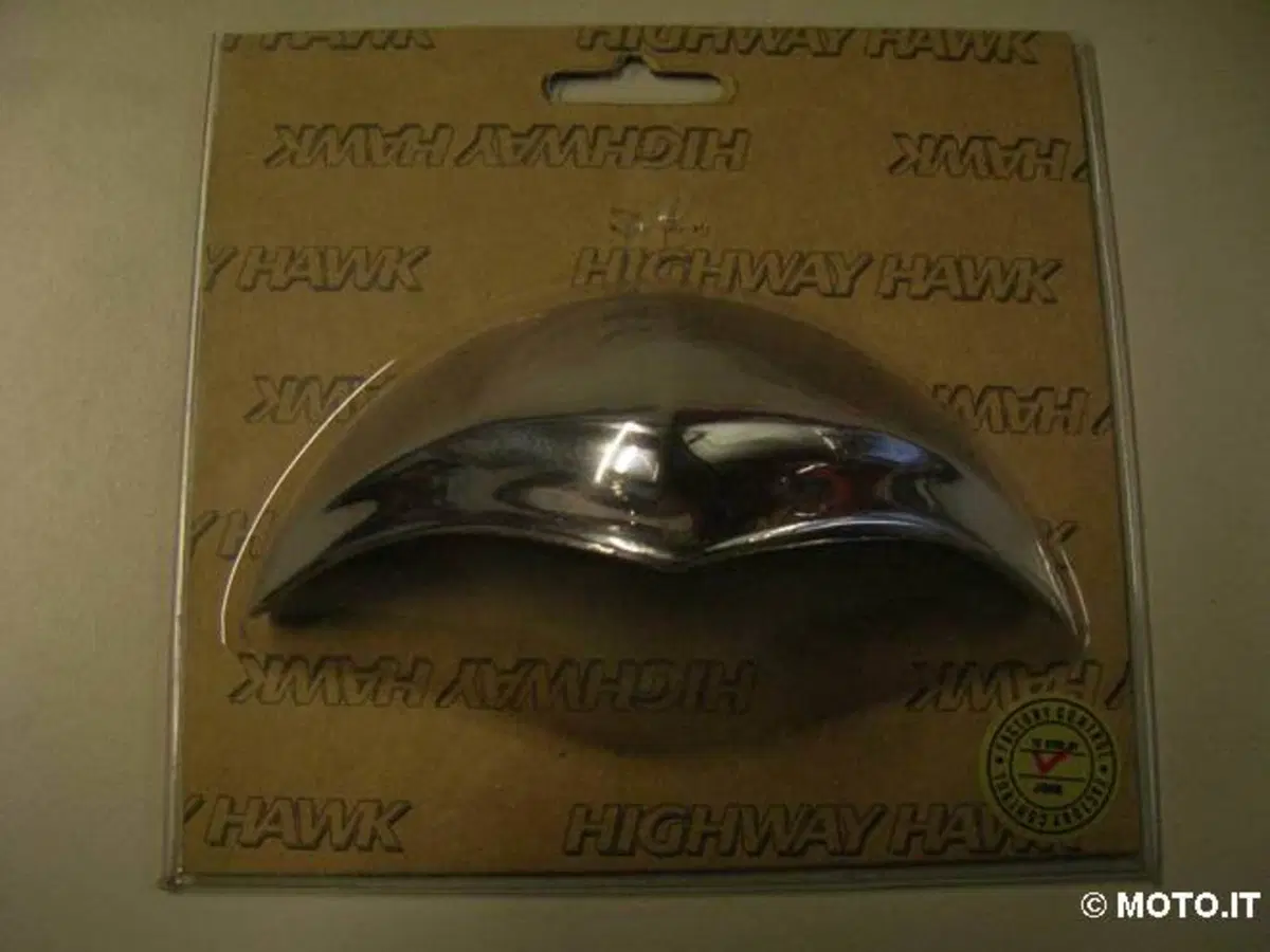 Puntale cromato per parafango anteriore Highway Hawk Fender tip Honda VT750 D C Spirit '07
