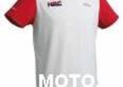 t-shirt Honda T-shirt HRC bianco/rossa