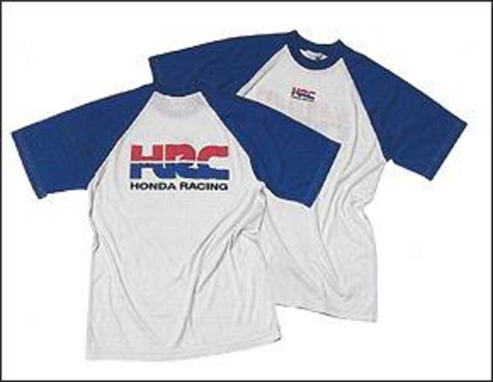 t-shirt Honda T-shirt HRC bianco/blu