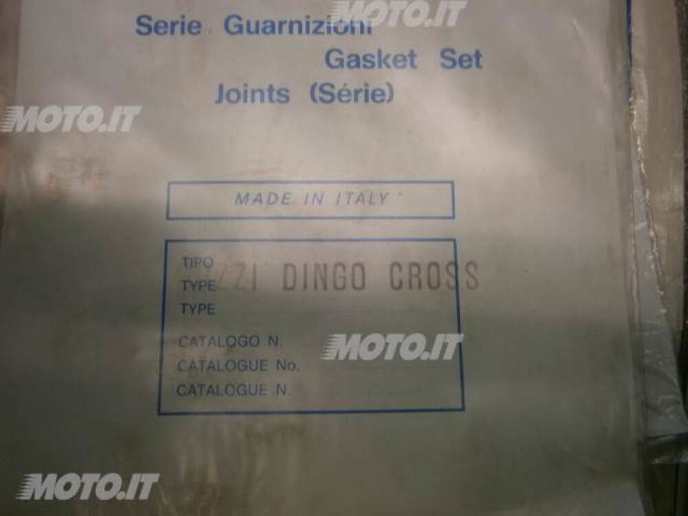 KIT GUARNIZIONI Moto Guzzi GUARNIZIONI MOTORE DINGO CROSS