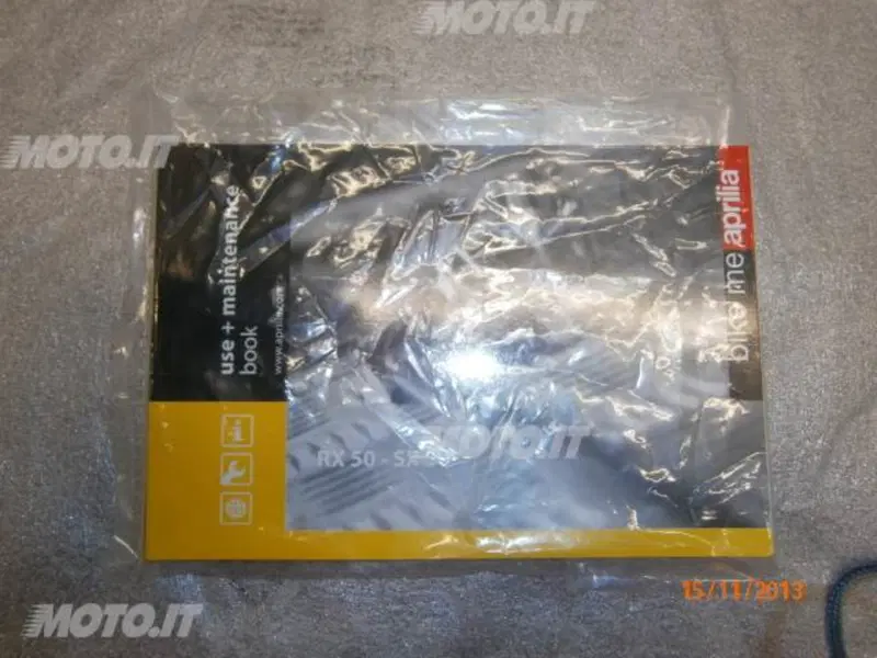 LIBRETTO USO E MANUTENZIONE ITALIANO Aprilia LIBRETTO RX/SX 50 2006/2010 USO E MANUTENZIONE