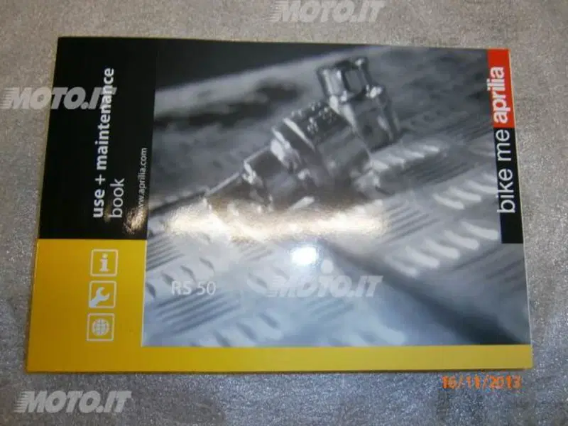 LIBRETTO USO E MANUTENZIONE APRILIA LIBRETTO USO E MANUTENZIONE RS 50 2006/10