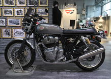 EICMA 2017. Royal Enfield Interceptor INT 650 - Continental GT 650