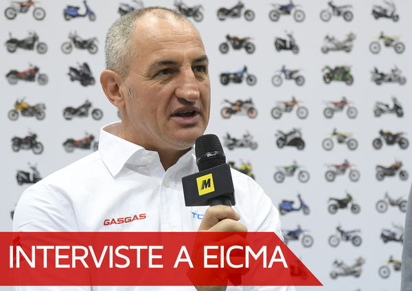 Giò Sala a EICMA 2017. La nuova avventura con Gas Gas