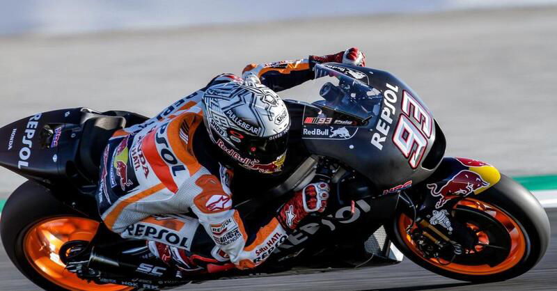 Test MotoGP 2018 a Valencia. M&aacute;rquez chiude in testa 