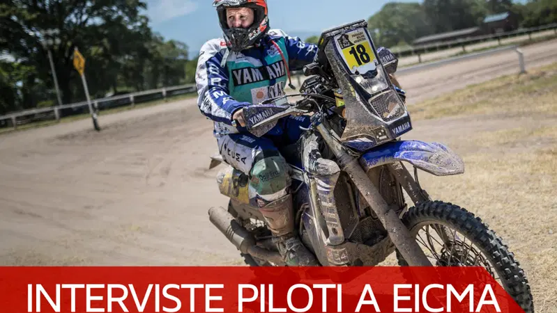 Botturi a EICMA 2017: &ldquo;Pronto per una tosta Dakar con Yamaha&rdquo;