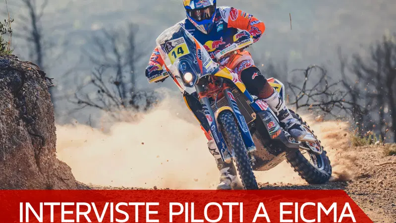 Sunderland e Viladoms a EICMA 2017. Obiettivo Dakar