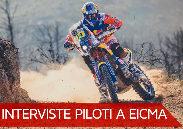 Sunderland e Viladoms a EICMA 2017. Obiettivo Dakar