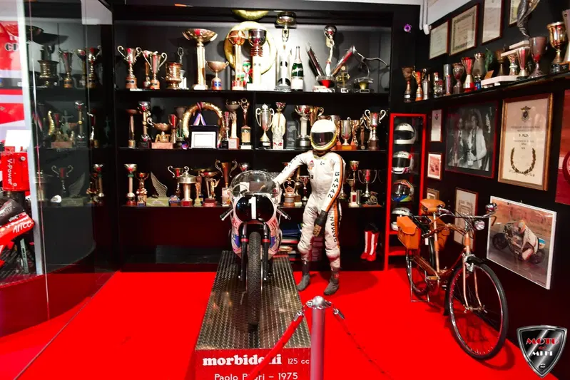 Lo spazio all'interno di &ldquo;Moto dei Miti&ldquo; dedicato allo scomparso Paolo Pileri