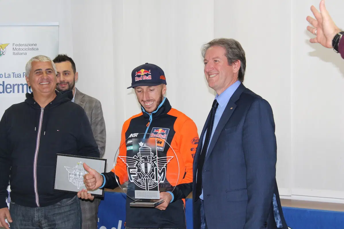La FMI premia Antonio Cairoli e Claudio De Carli