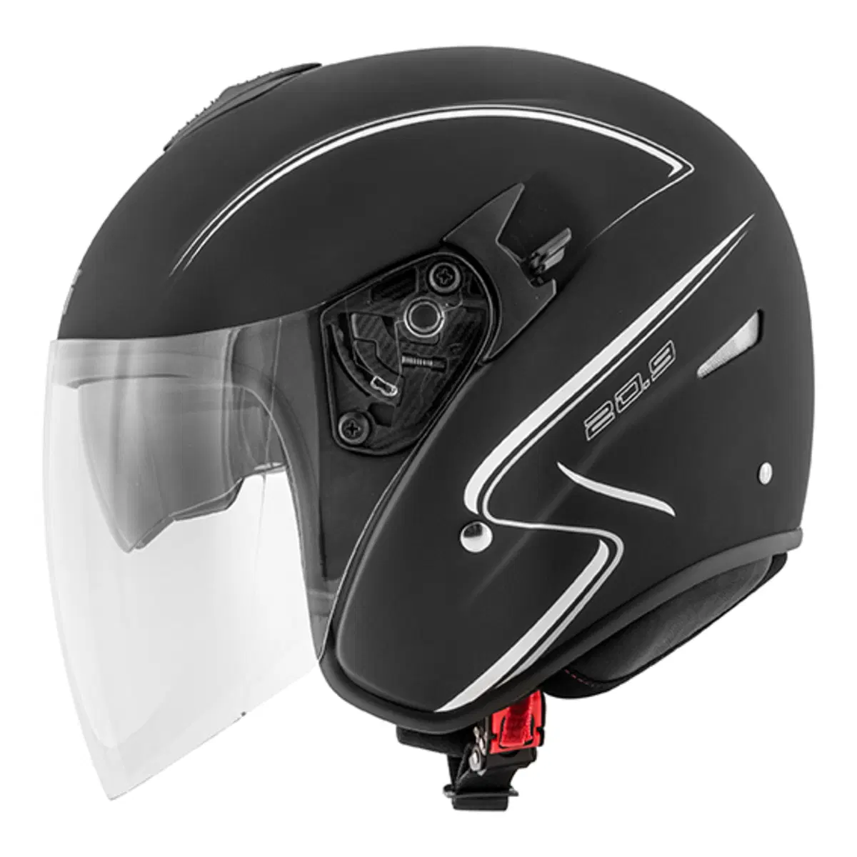 Casco jet GIVI 20.9 Fiber Gliese (12)