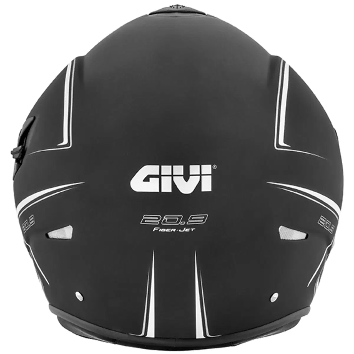 Casco jet GIVI 20.9 Fiber Gliese (17)