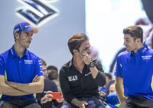 Suzuki Speed-date: Elias, Rins e Iannone