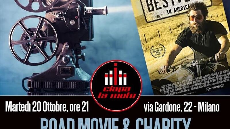 Da Ciapa La Moto: &quot;Road Movie &amp; Charity&quot;. Marted&igrave; 20 ottobre