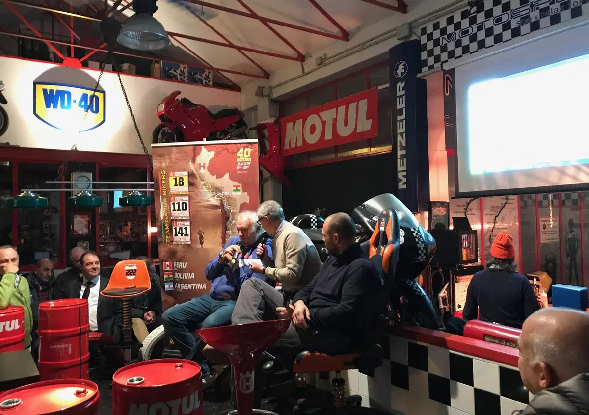 Ciapa La Moto, una serata in compagnia dei miti della Dakar