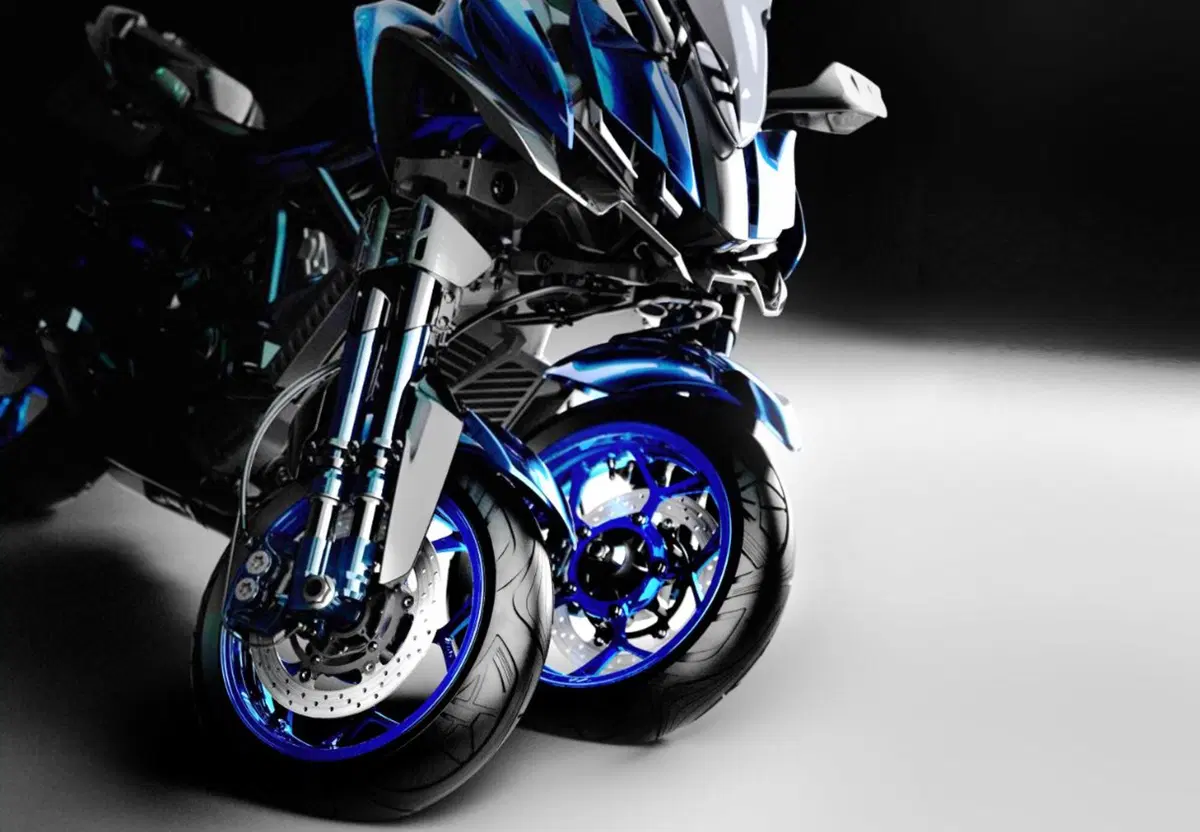 Yamaha LMW, la moto a tre ruote (8)