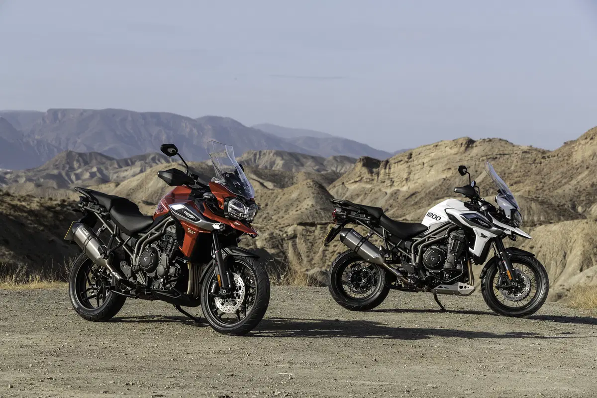 Triumph Tiger 1200 XC e XR 2018 TEST: dotazione elettronica super