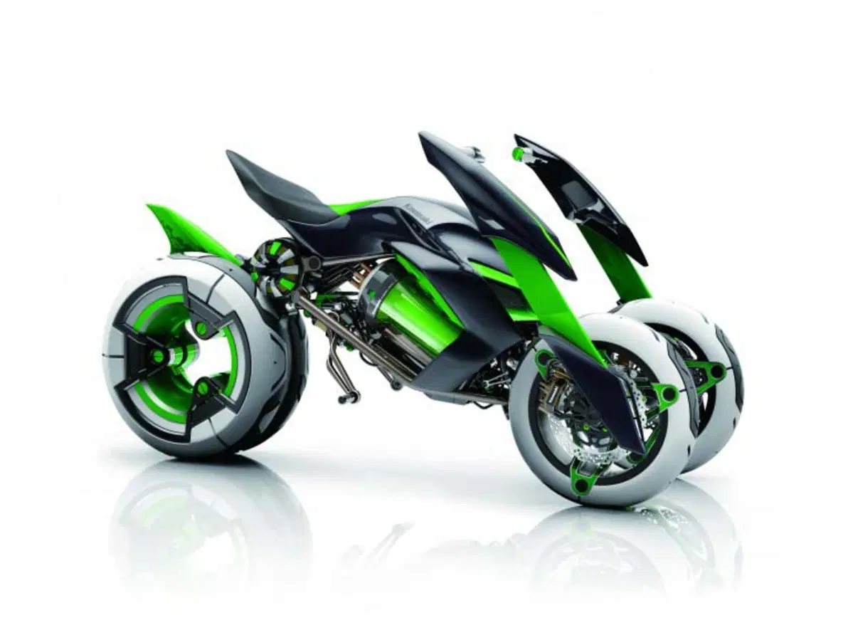 Yamaha LMW, la moto a tre ruote (15)
